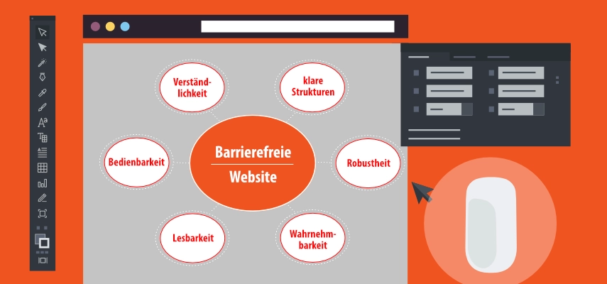 Barrierefreie Website